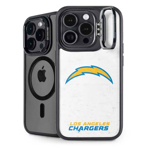 NFL Los Angeles Chargers Distressed iPhone 15 Pro Kickstand Case